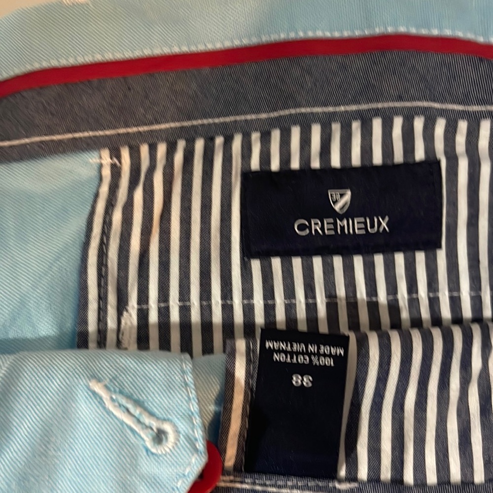Daniel Cremieux shorts. Blue in color